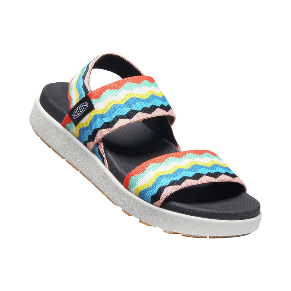 Women's Elle Backstrap Sandal - Black/Peach Pearl