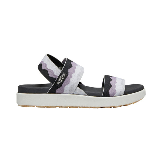 Women's Elle Backstrap Sandal - Black/Thistle