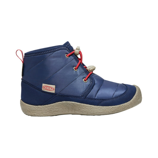 Big Kids' Howser II Waterproof Chukka - Blue Depths/Red Carpet