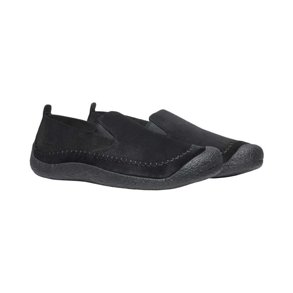 Men's Howser Suede Slip-On - Black/Black