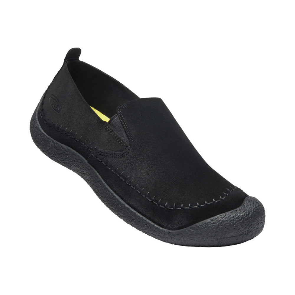 Men's Howser Suede Slip-On - Black/Black