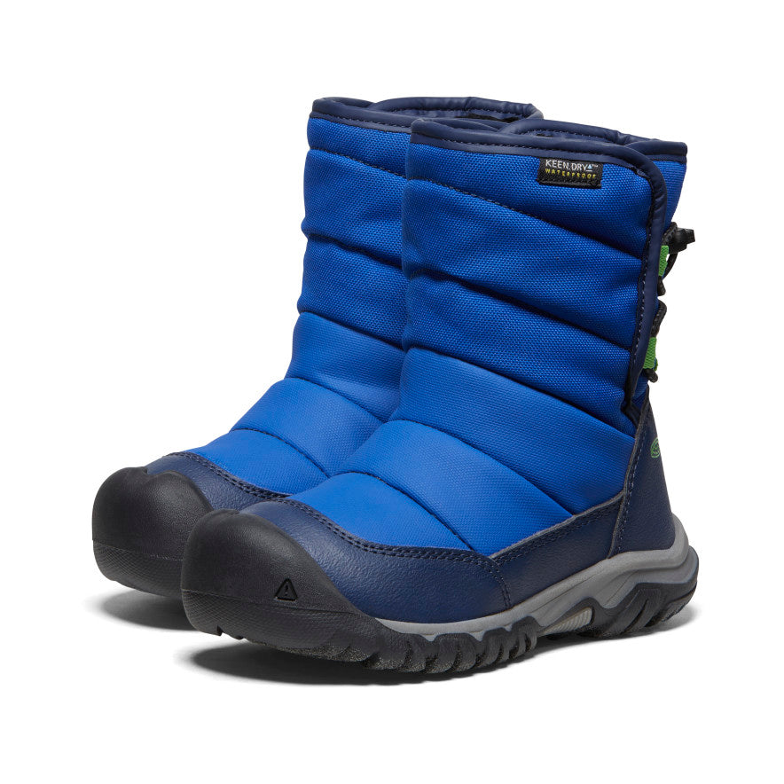 Little Kids Puffrider Waterproof Winter Boot Naval Academy Surf