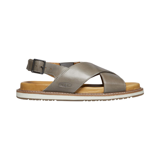 Women's Lana Cross Strap Sandal - Drizzle/Silver Birch