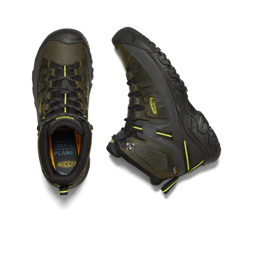 Men s Targhee III Waterproof Mid Forest Night Evening Primrose