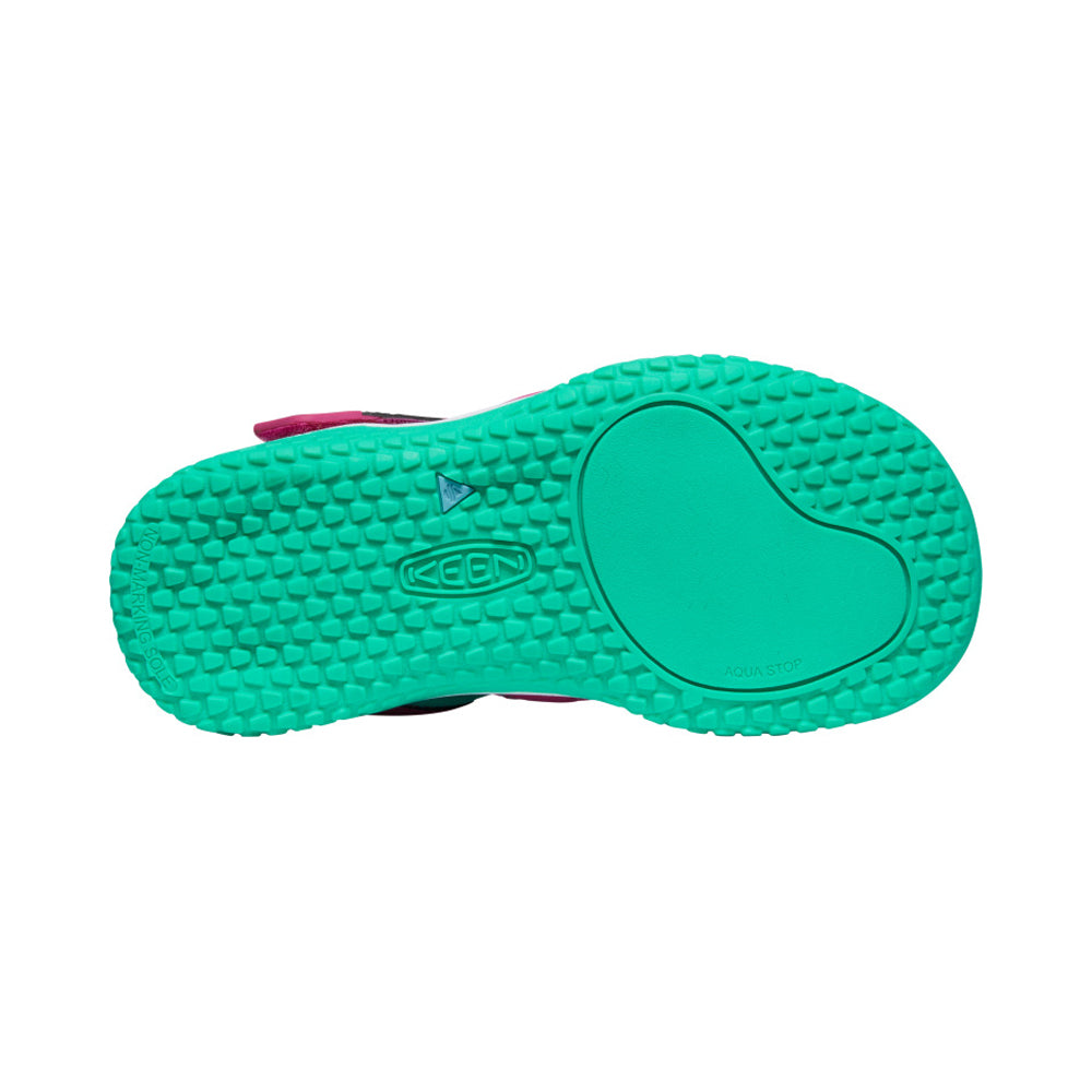 Little Kids' Stingray Sandal - Very Berry/Peacock Green