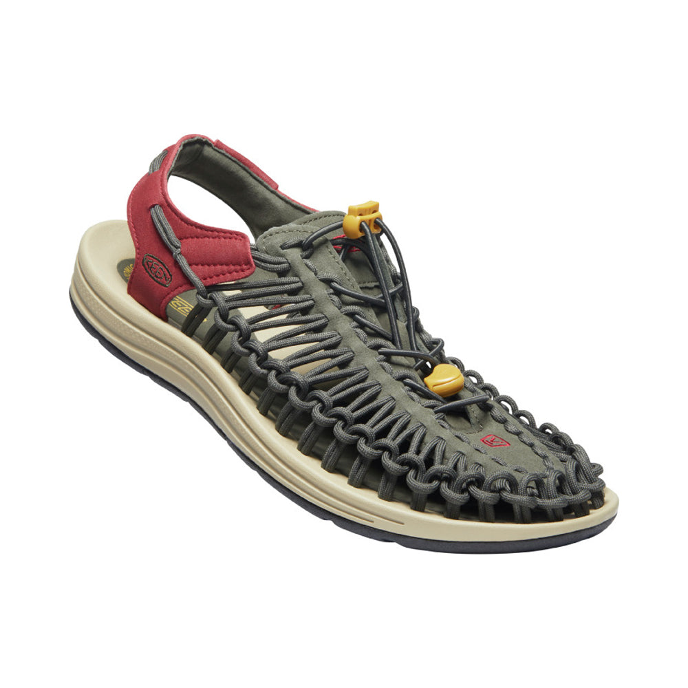 Men's UNEEK Sneaker - Forest Night/Red Dahlia