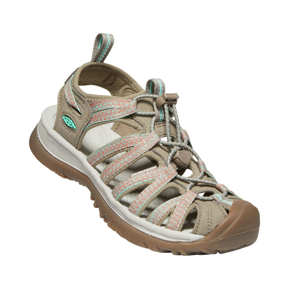 Women's Whisper - Taupe/Coral