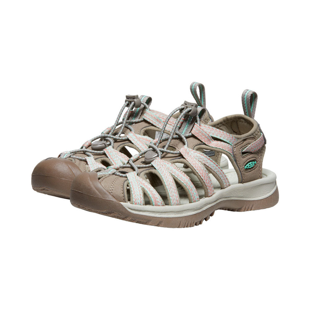 Women's Whisper - Taupe/Coral