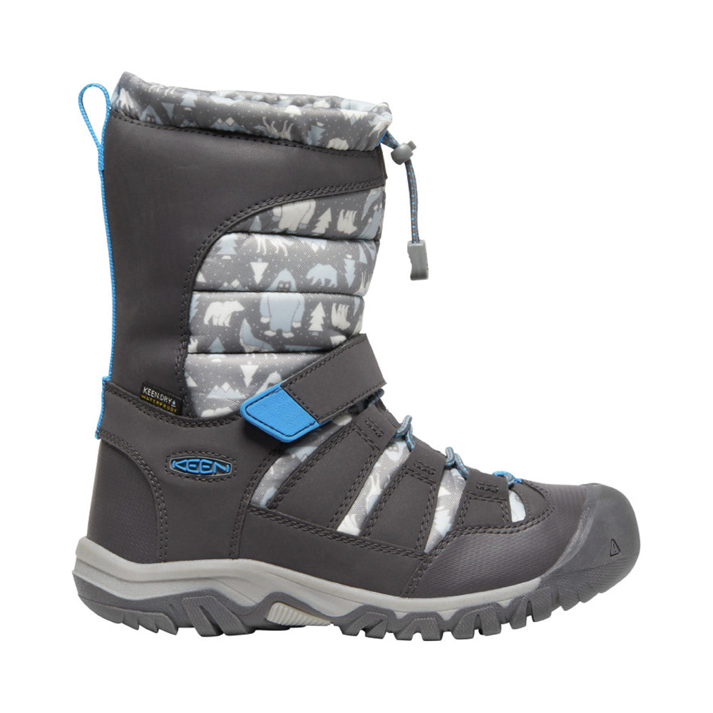 Big Kids' Winterport NEO Waterproof Boot - Steel Grey/Brilliant Blue