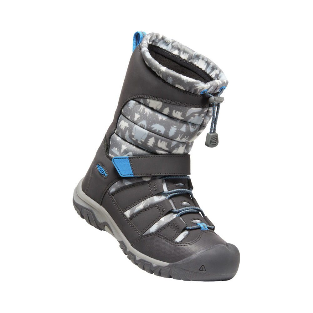 Big Kids' Winterport NEO Waterproof Boot - Steel Grey/Brilliant Blue