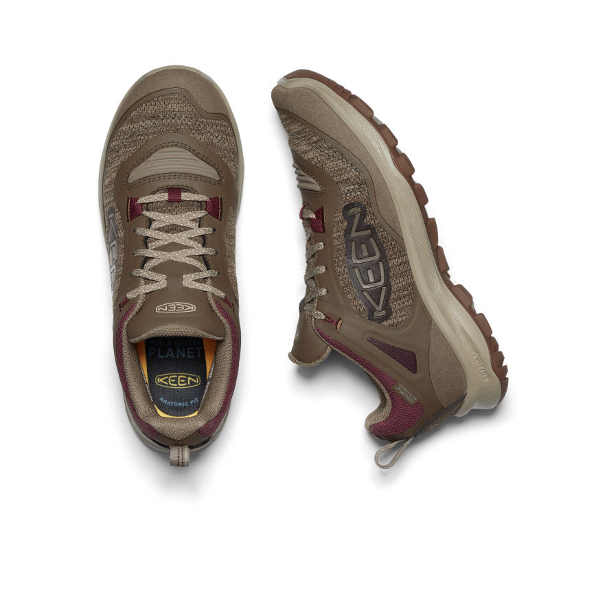 Women s Terradora Flex Waterproof Hiking Shoe Canteen Windsor Wine