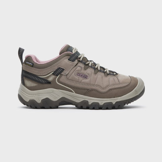 Women's Targhee IV Waterproof Hiking Shoe - Brindle/Nostalgia Rose