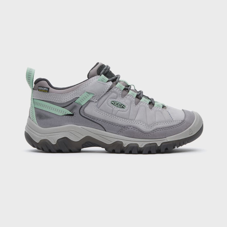 Women's Targhee IV Waterproof Hiking Shoe - Alloy/Granite Green